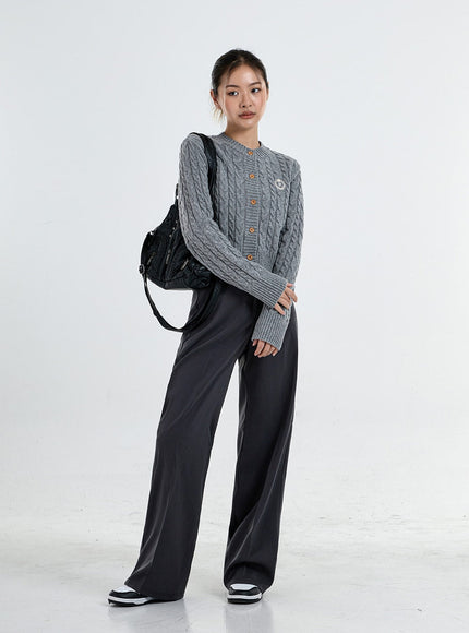 Basic Wide Tailored Pants CO06