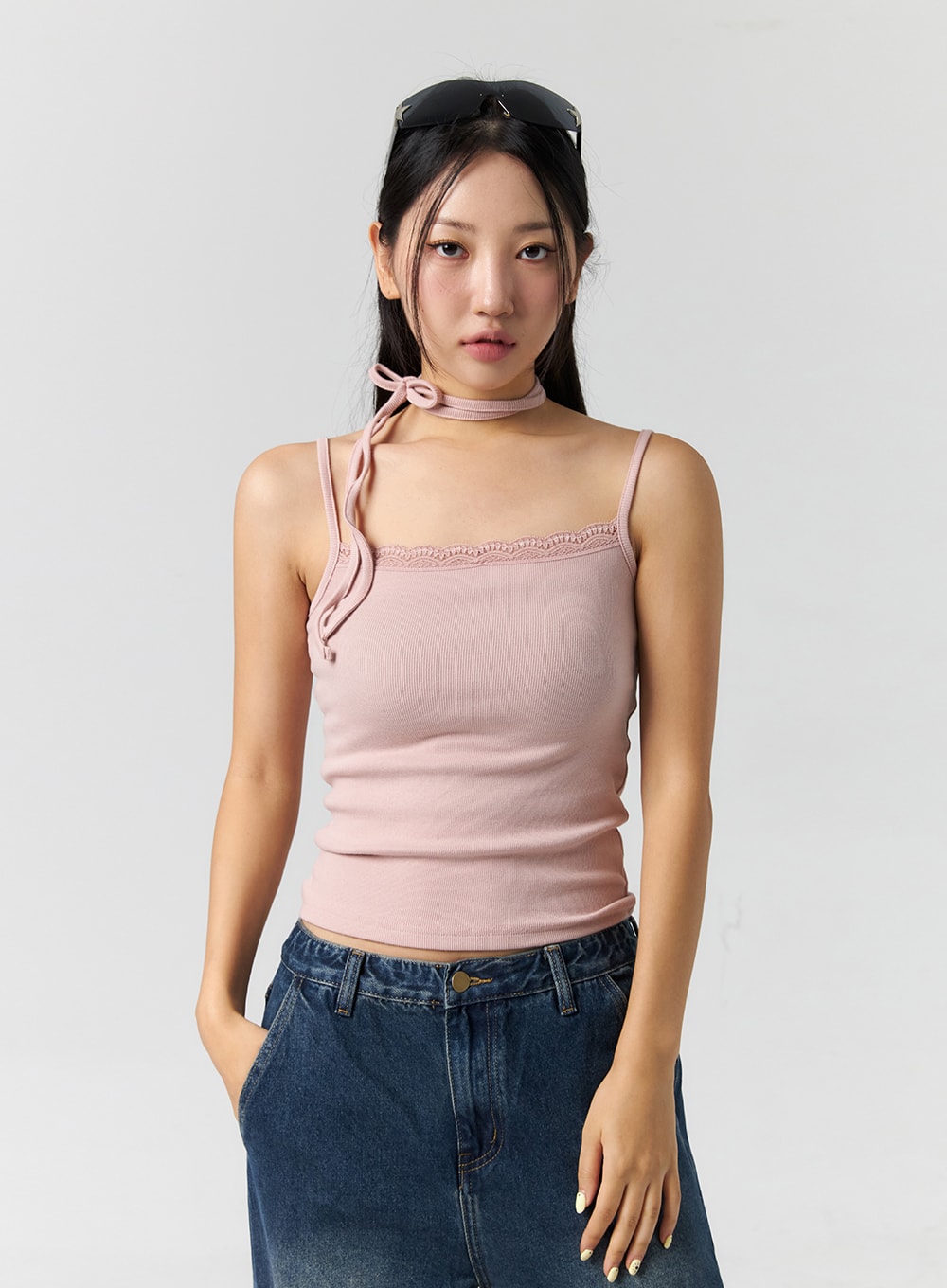 halter-neck-lace-cami-cs302