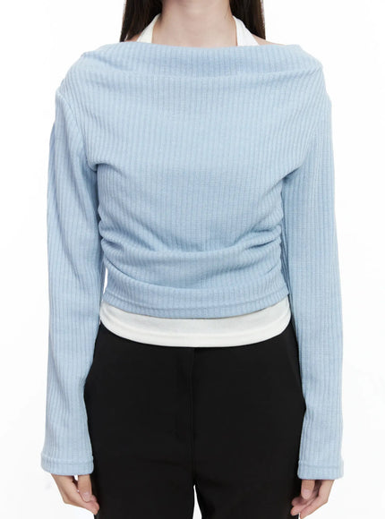 ribbed-knit-off-shoulder-with-halter-top-co503