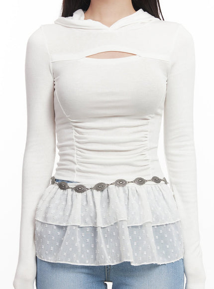 shirred-cut-out-crop-hoodie-top-ca521