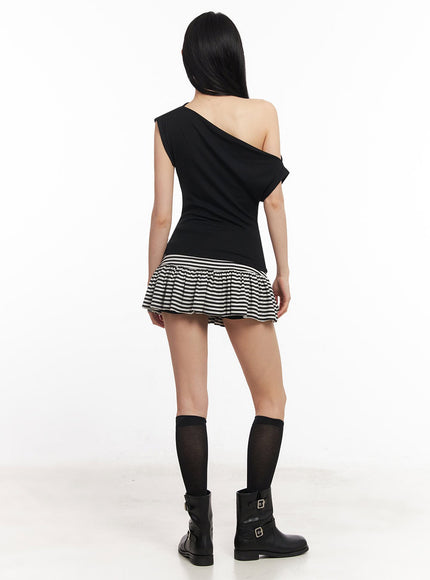 striped-ruffle-mini-skirt-iy529