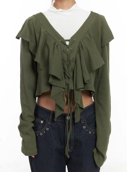 ruffle-v-neck-cardigan-cj512