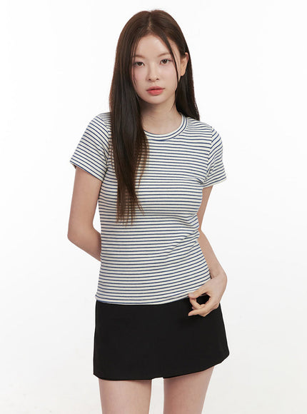 Basic Striped Tee IJ527