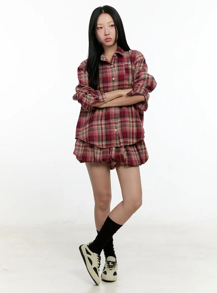 plaid-balloon-shorts-cn505