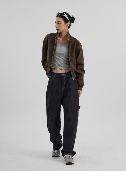 Mid-Rise Baggy Jeans CF307