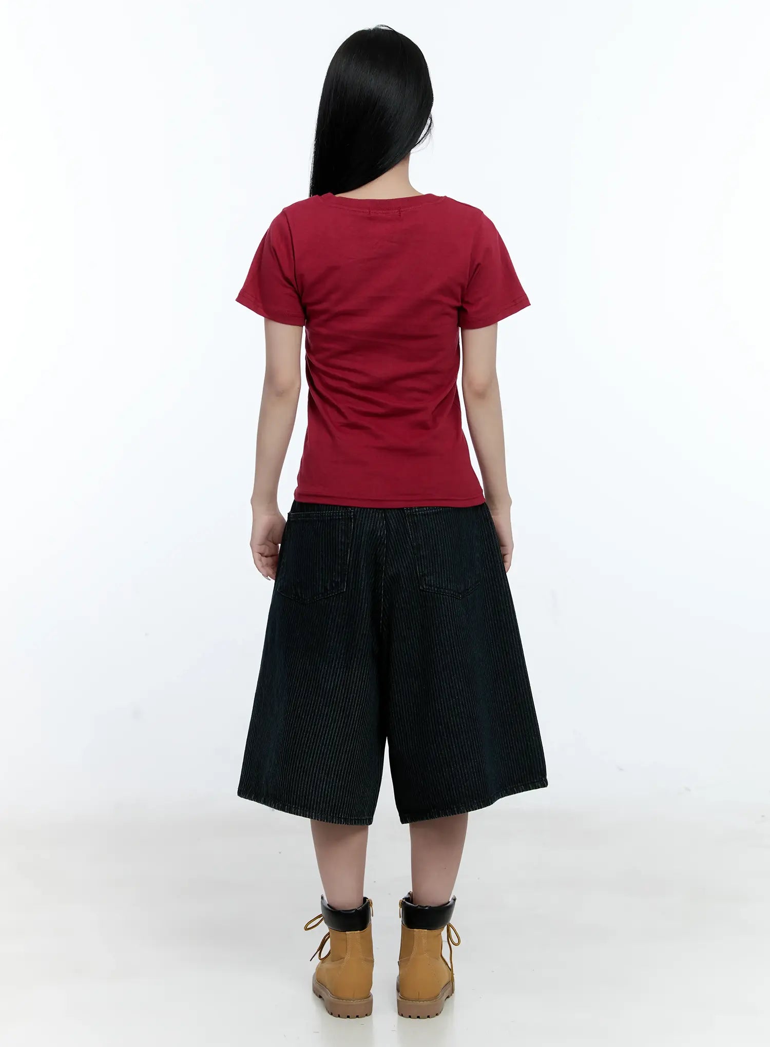 Striped Casual Jorts CG501