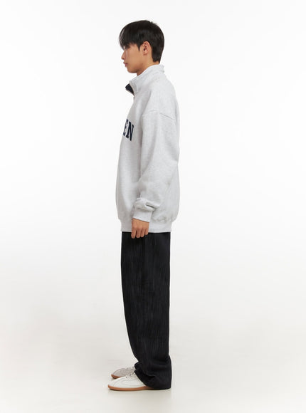 mens-embroidered-half-zip-up-sweatshirt-id406