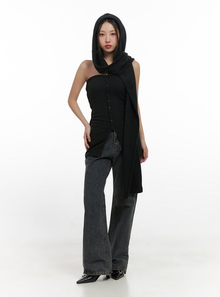 solid-sleeveless-long-top-cn419