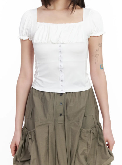puff-sleeve-crop-short-sleeve-blouse-cm512