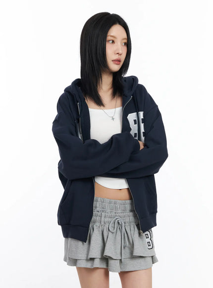 Graphic Varsity Hoodie CF526