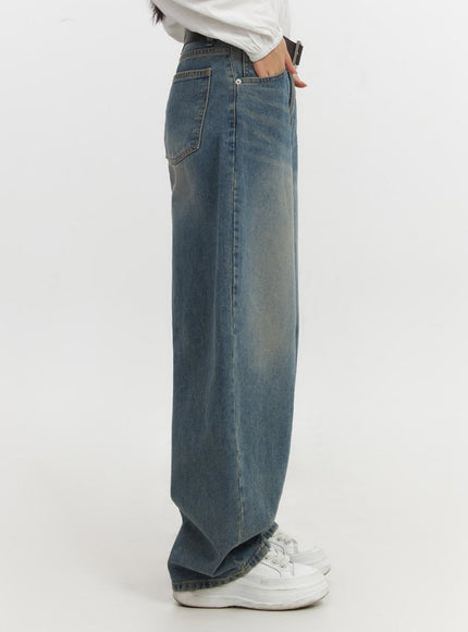 Irene Washed Baggy Jeans IF510