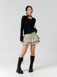 layered-mini-skirt-cg304