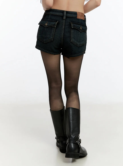 casual-low-rise-denim-shorts-cn524