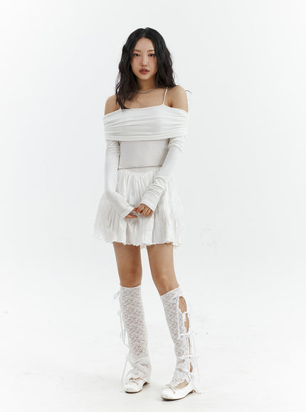 off-shoulder-frill-mini-dress-cj424