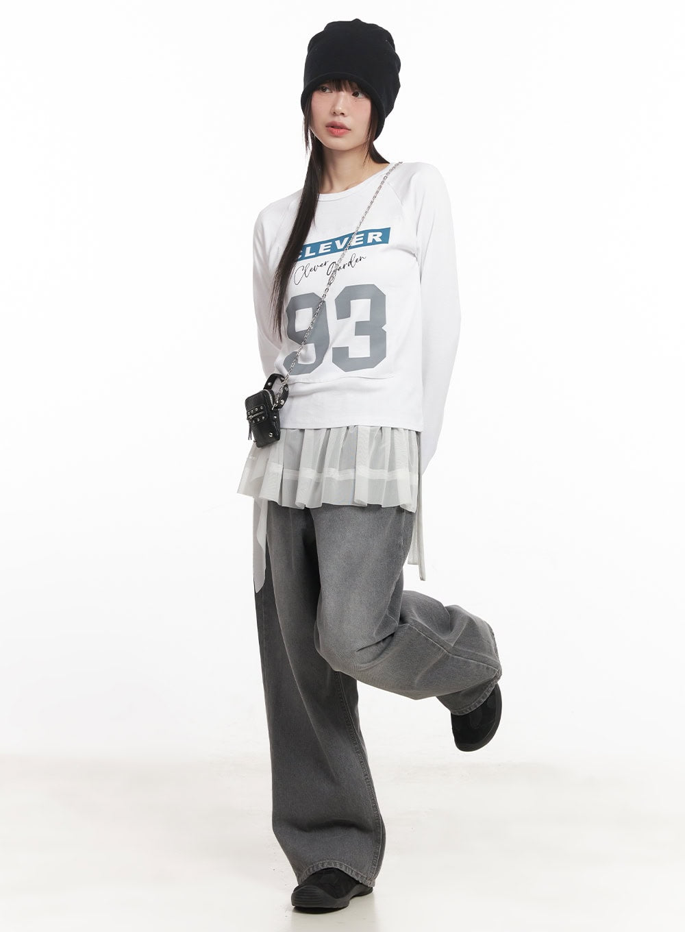 Venessa Washed Baggy Jeans CM528