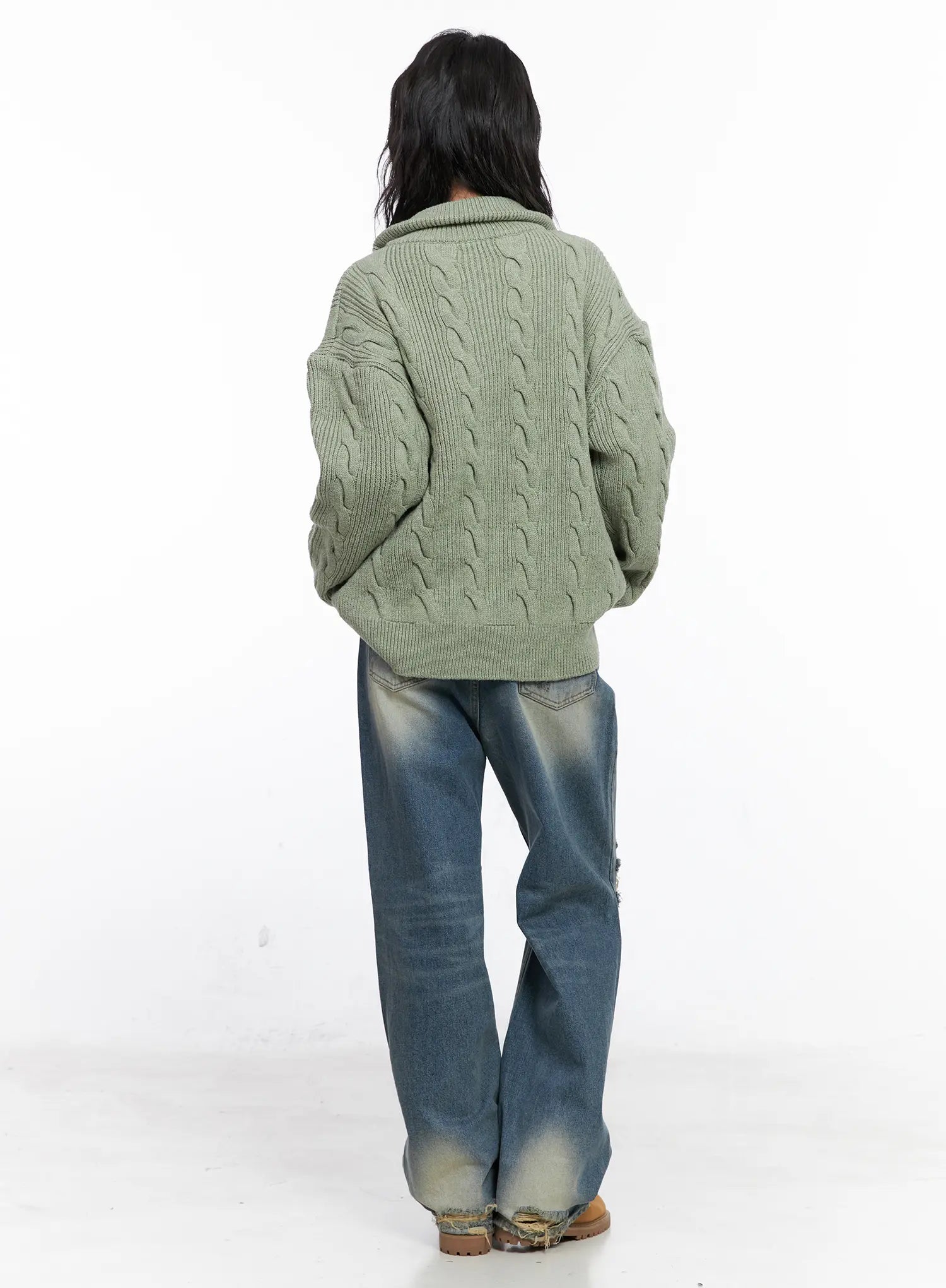 oversized-cable-knit-zip-up-sweater-co508