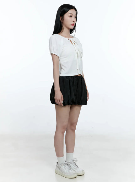 ribbon-puff-sleeve-cardigan-cg511