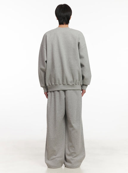 Men's Pintuck Wide-Leg Sweatpants IA510
