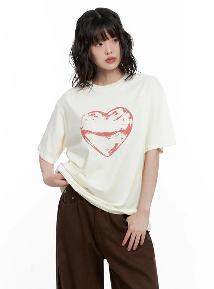 Heart Graphic Tee IL531