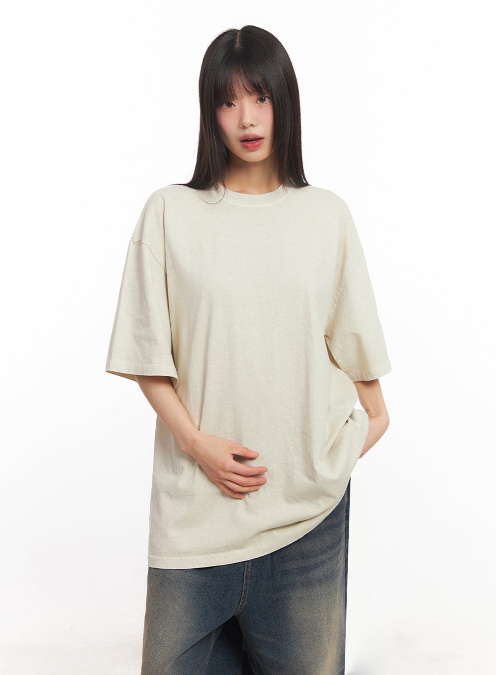 essential-cotton-canvas-oversize-t-shirt-iy502