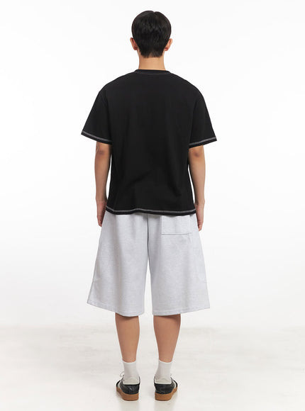 Men's Graphic Stitched T-Shirt IM528