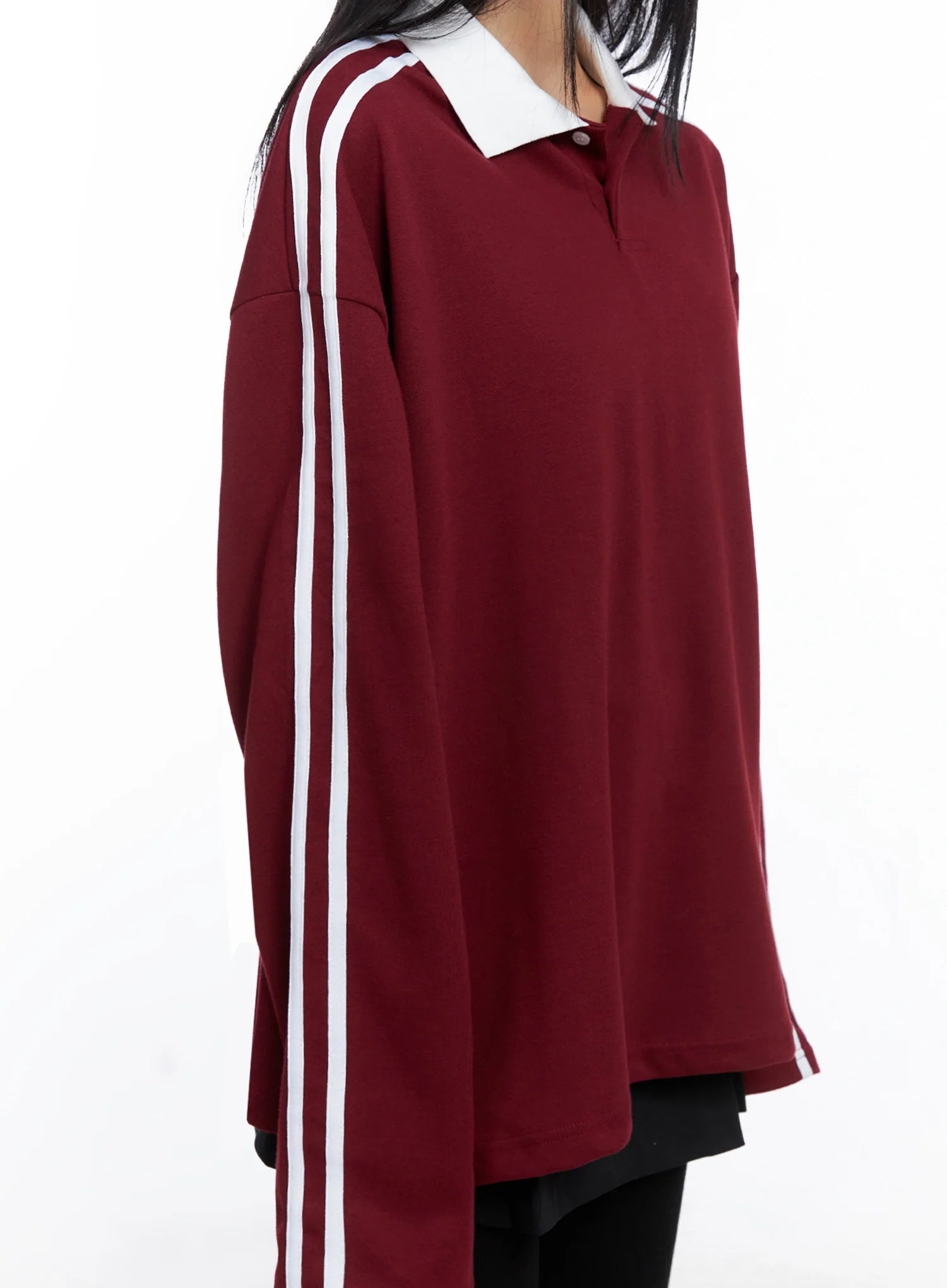 Collar Oversized Top IO516