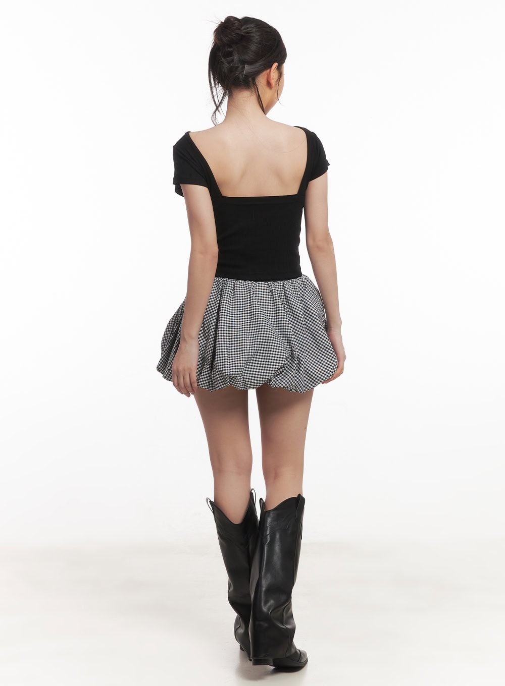 gingham-puffy-pumpkin-mini-skirt-ca529