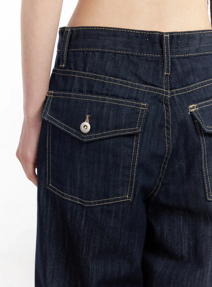 Raya Cuffed Baggy Jeans CF518