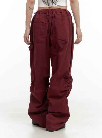 shirred-cotton-banded-pants-unisex-cg420