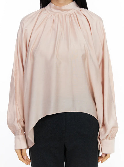 chic-open-shoulder-scarf-blouse-cj519