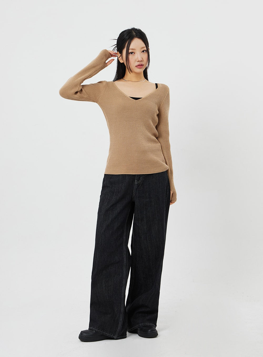 Straight Leg Jeans CF315