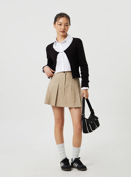 Ribbed Knit Cardigan CM303