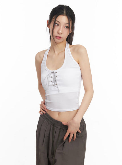 halter-lace-up-eyelet-crop-tank-top-iy529