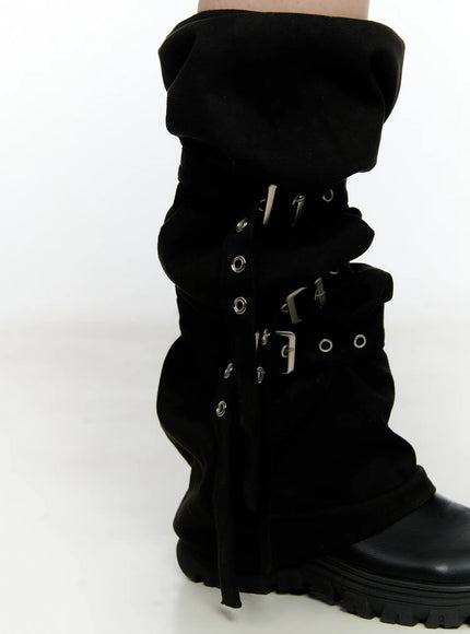 Belted Y2K Leg Warmers CN517