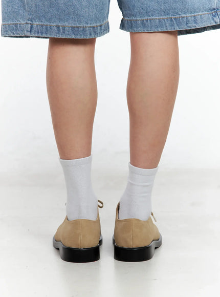 Men's Lace-Up Loafers IL514