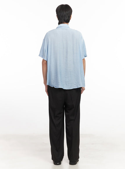 Men's Relaxed-Fit Collared Shirt IA510
