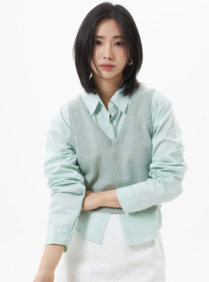 Cropped Color Shirt OA320