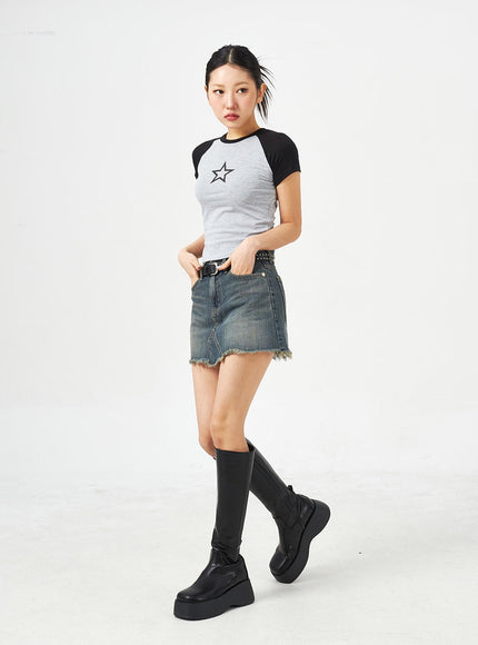 Star Two Color Tee CM321