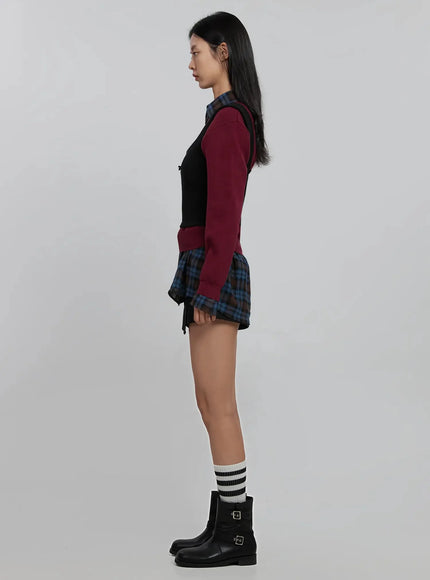 ribbon-detail-layered-sleeveless-top-id504