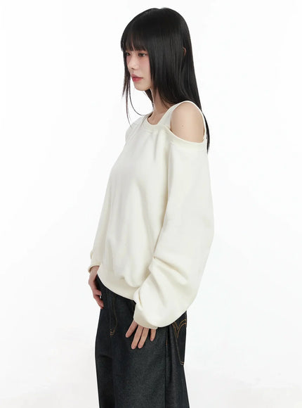 Casual Asymmetric Sweatshirt IM523