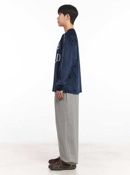 Men's Velvet Graphic Sweatshirt IM528
