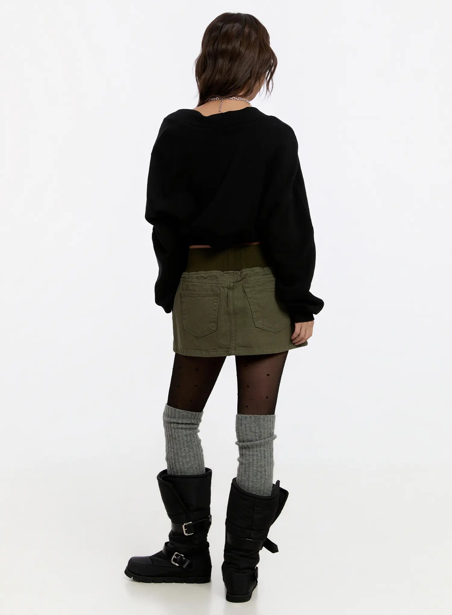 Basic Knit Bolero CN527