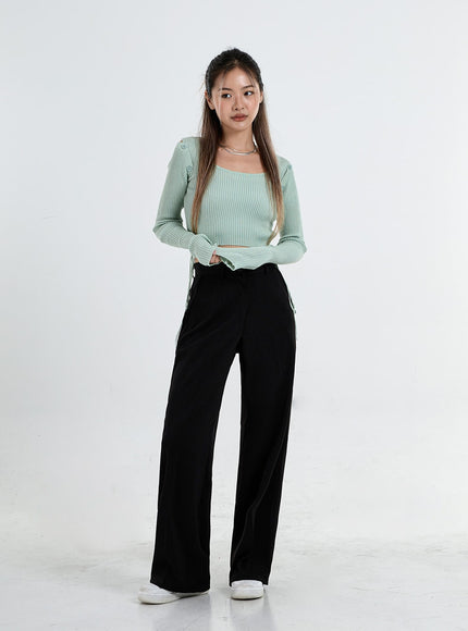 Basic Wide Tailored Pants CO06