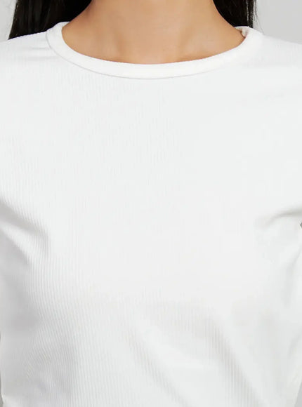 button-sleeve-ribbed-top-ij505