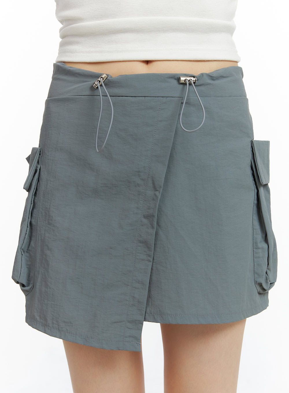 unbalanced-cargo-mini-skirt-cl403