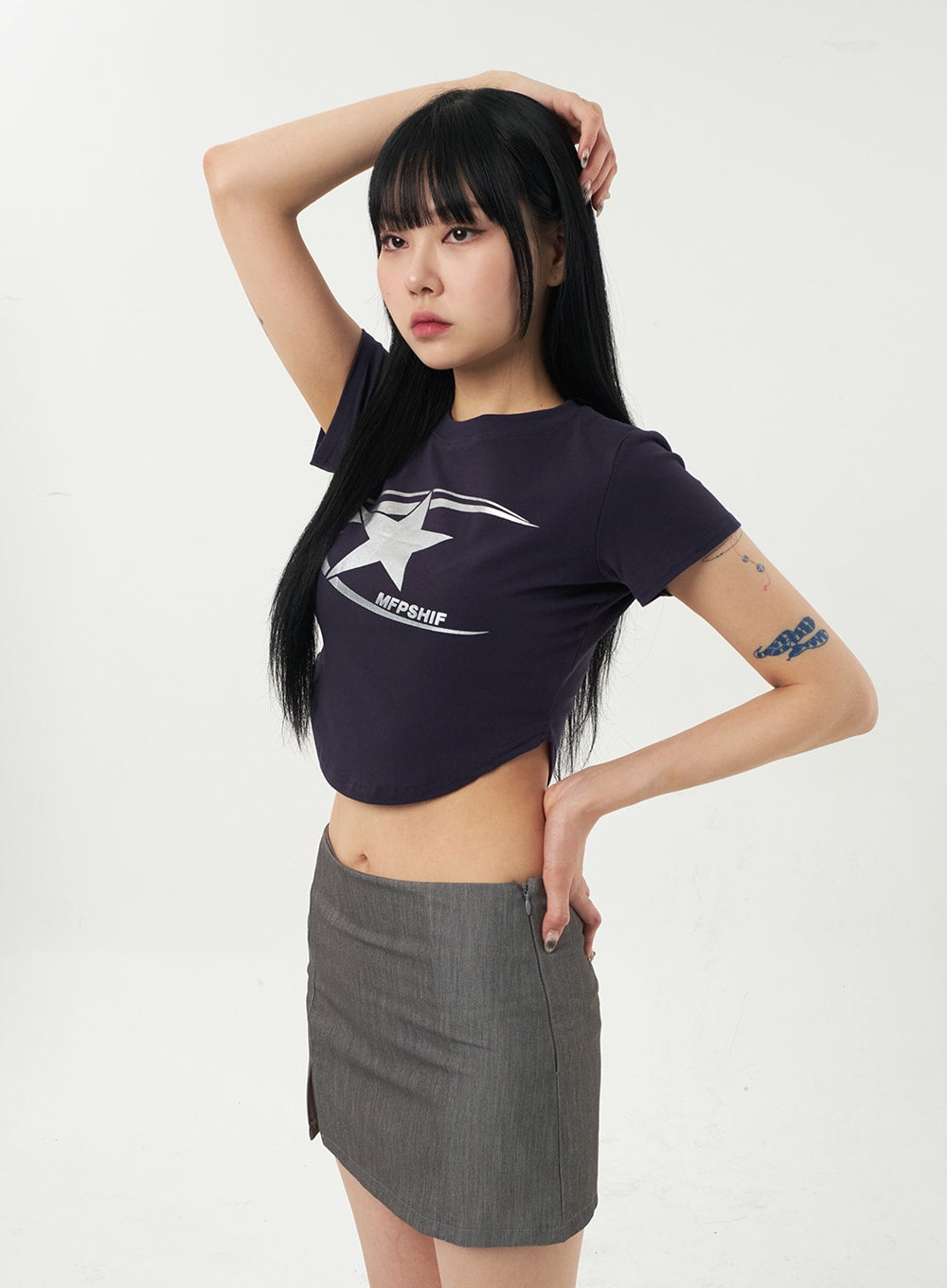 Star Cropped Tee CA327