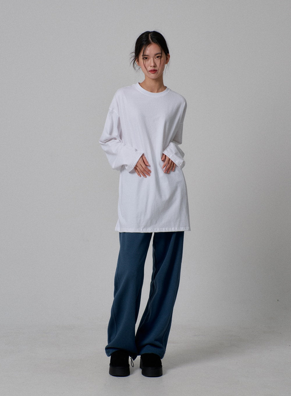 Oversize Long Sleeve Tee IJ313