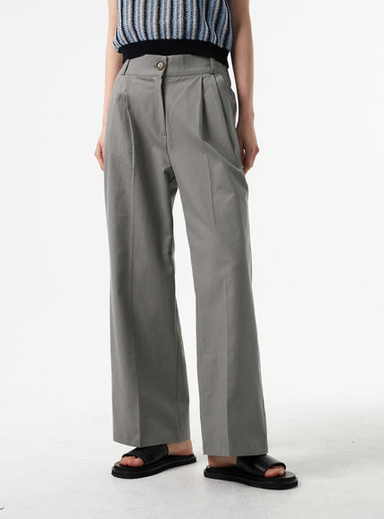 Tailored Cotton Pants IA326