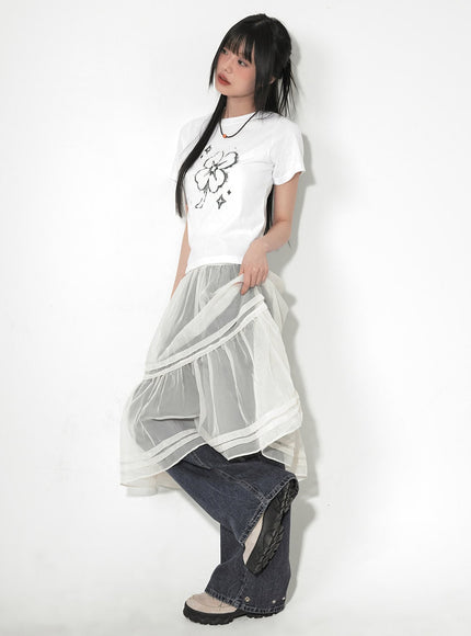 Bri Oversized Buttoned Baggy Jeans CF518