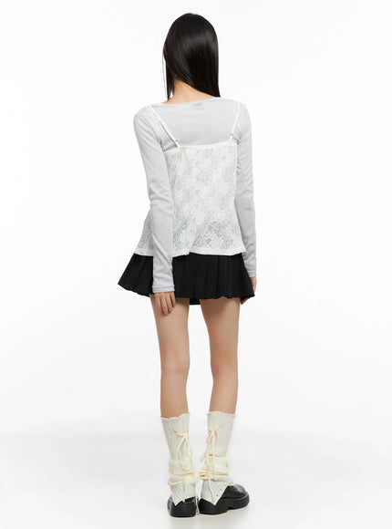 Ribbon Legwarmers IN503